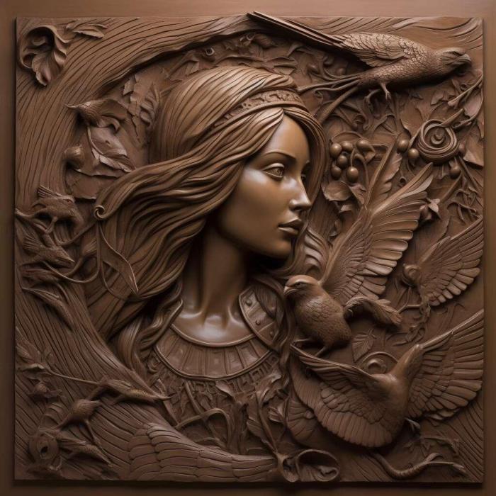 نموذج ثلاثي الأبعاد لآلة CNC 3D Art 